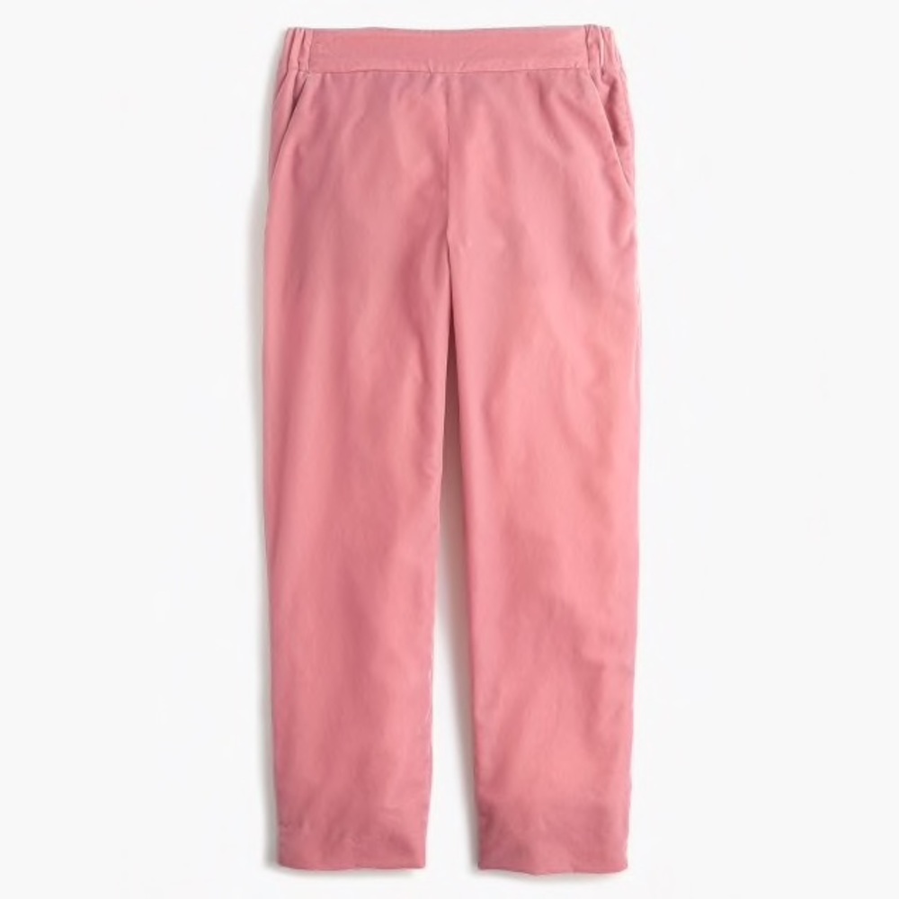 NWT JCrew Easy Velvet Pants